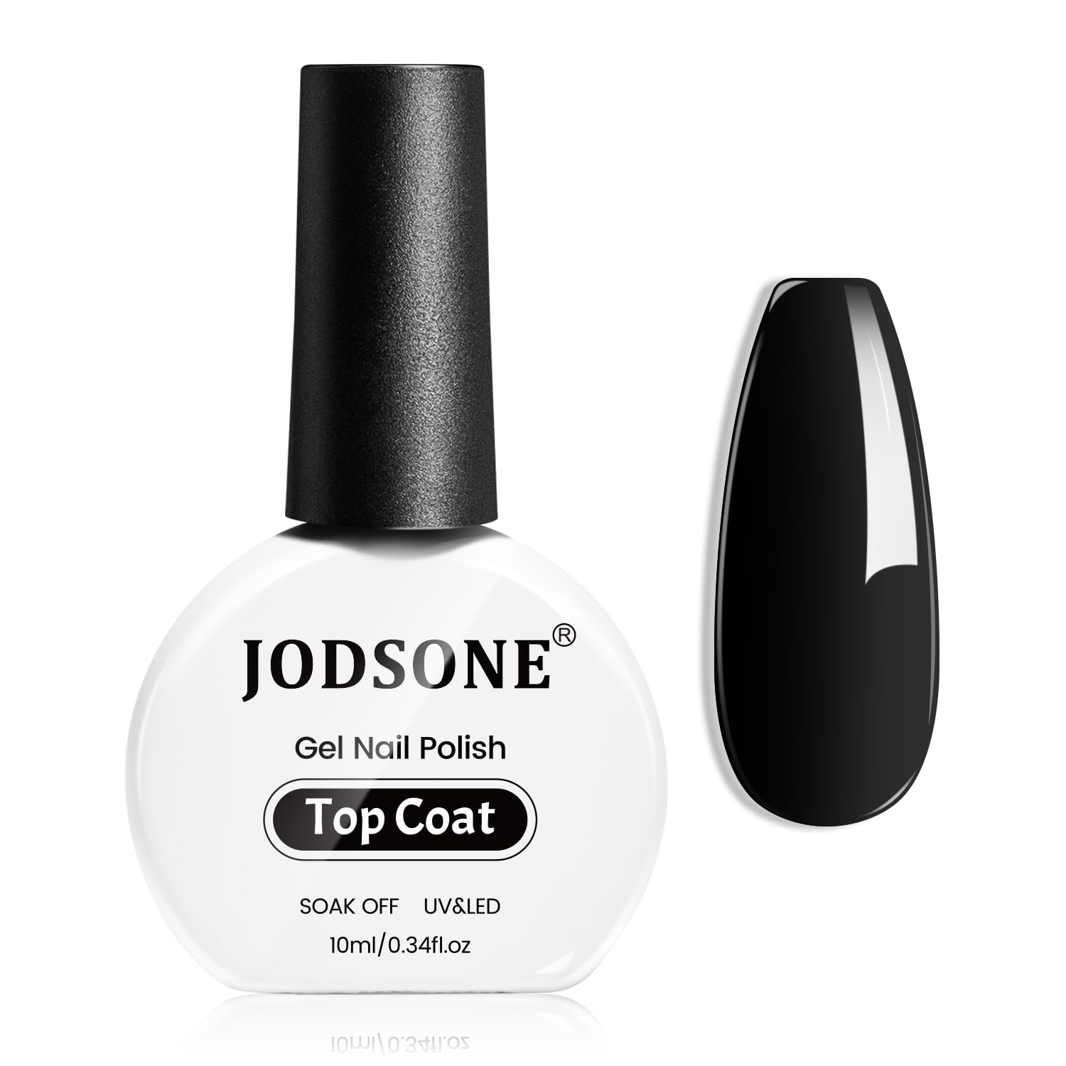 JODSONE capa superior con brillo alto para uñas duraderas