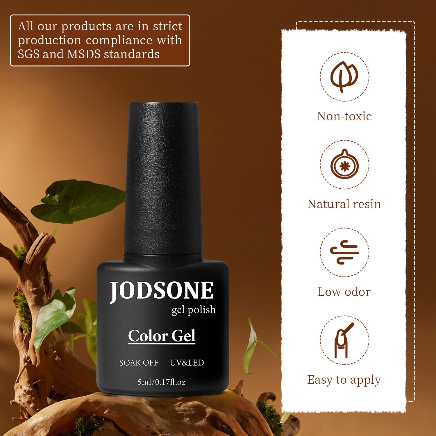 JODSONE emballage-cadeau : cadeau idéal pour amateurs d arts des ongles.