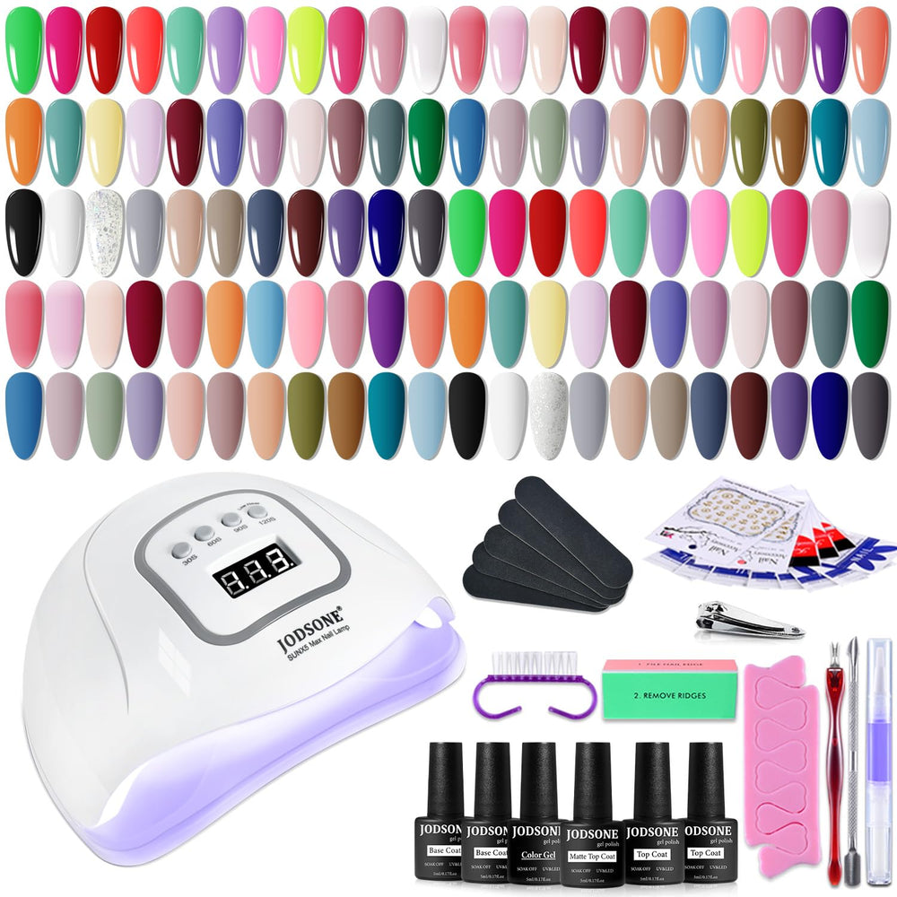 JODSONE: esmaltes gel 55 colores para crear estilos variados.