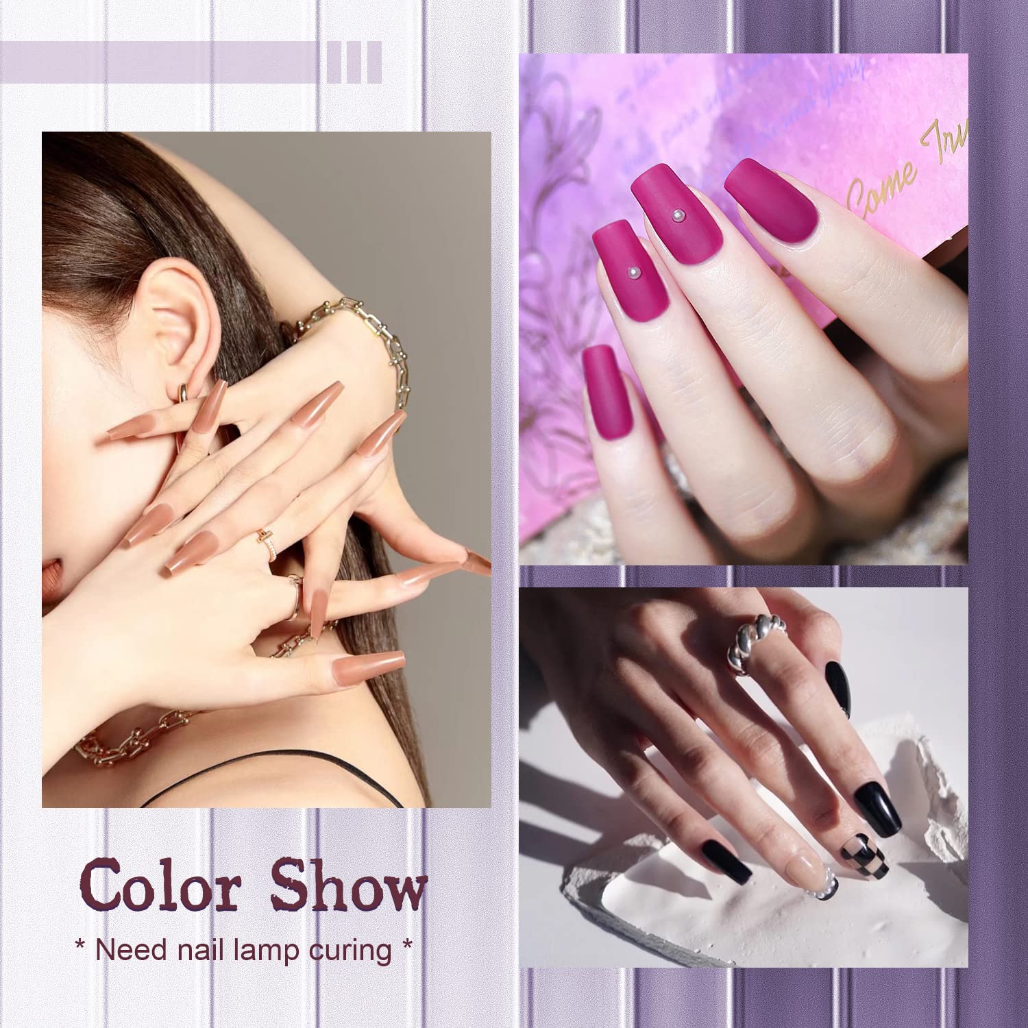 Esmaltes gel JODSONE en varios colores para cualquier estación.