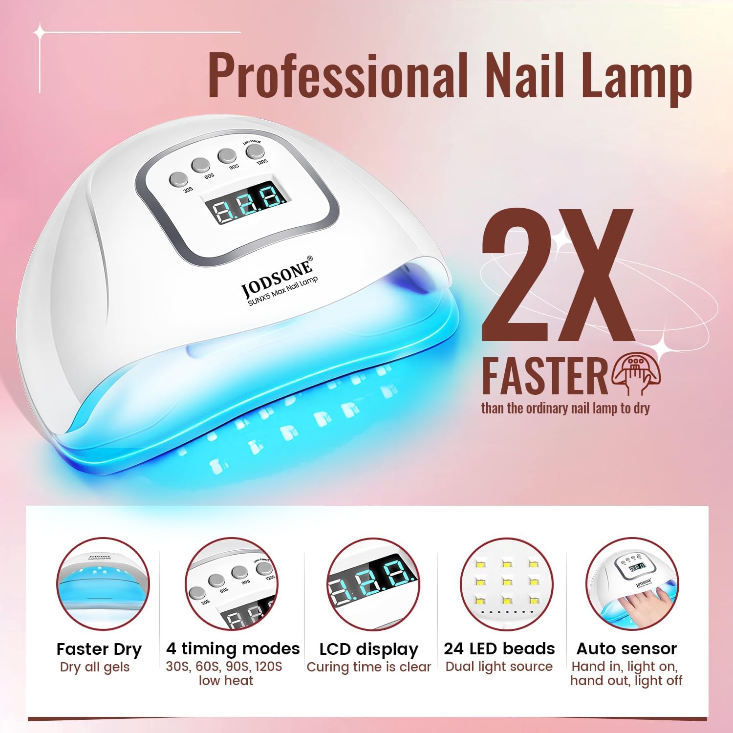 Herramientas de manicura JODSONE incluidas para uso completo