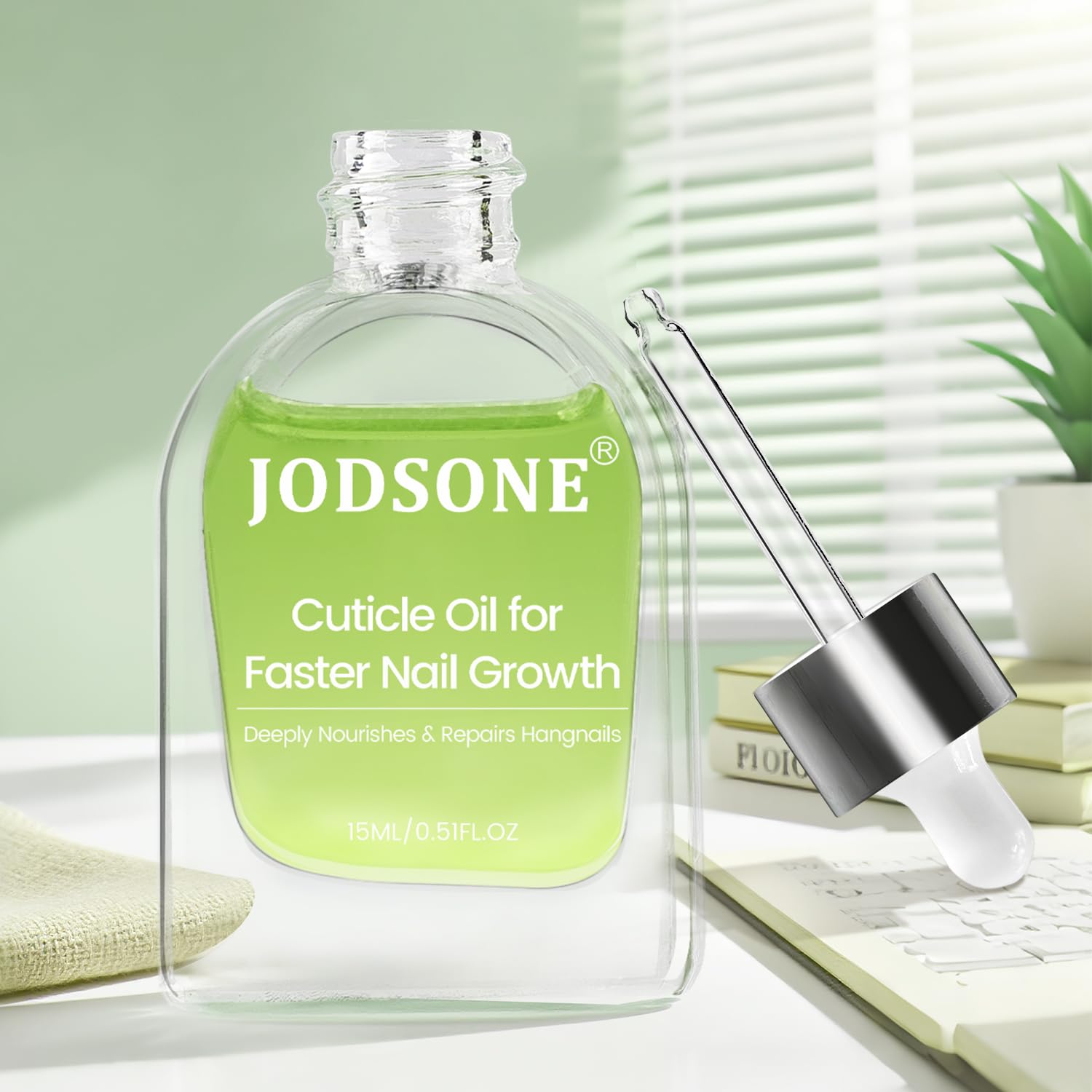 JODSONE fórmula de ingredientes nutritivos para cutículas sanas.