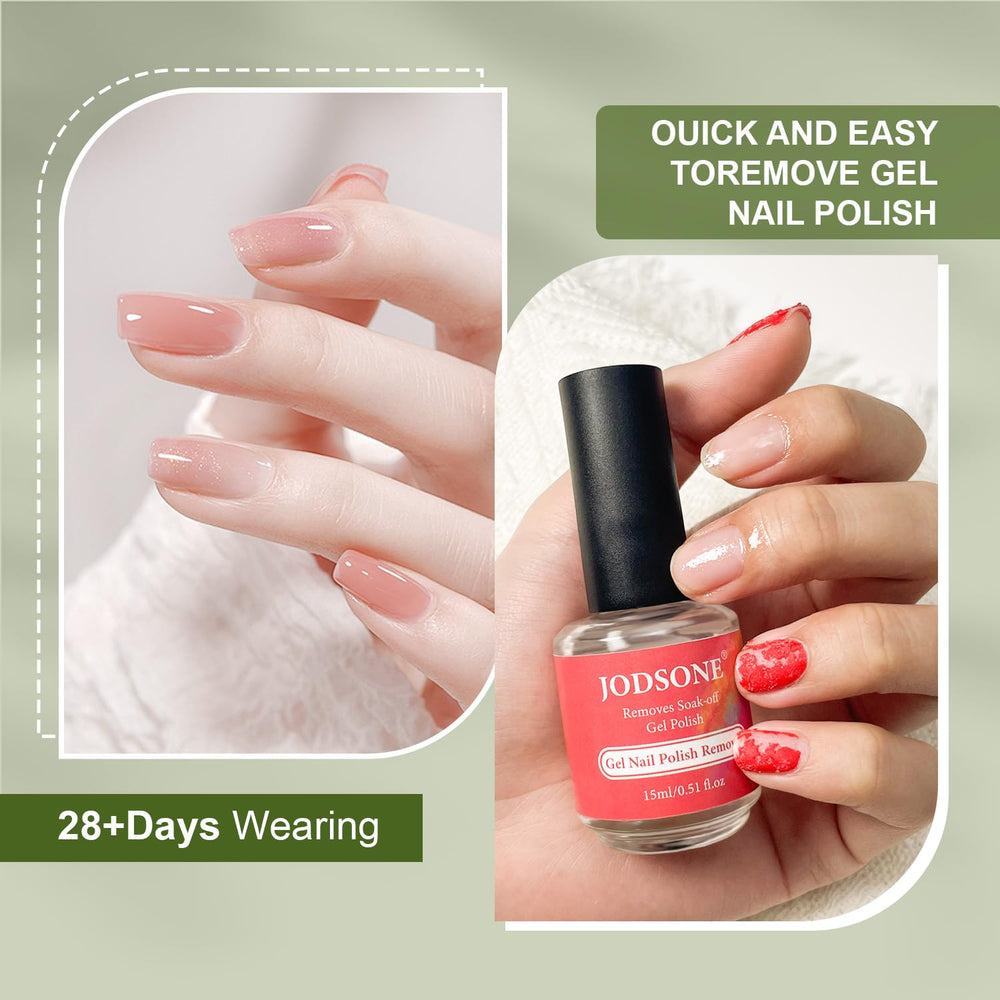 JODSONE kit completo, 15 ml, todo para manicura gel en casa.