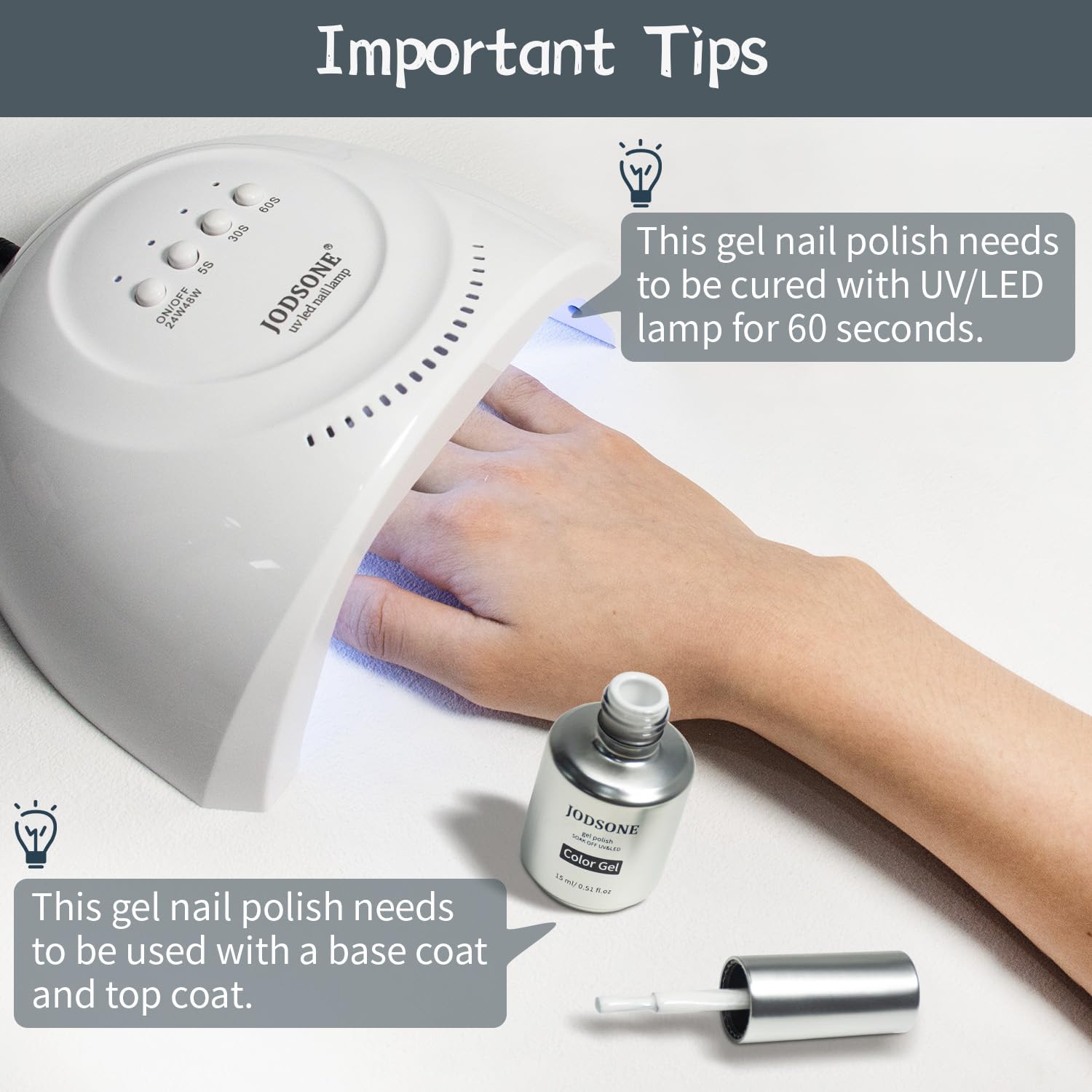 Kit profesional para uñas en casa con JODSONE