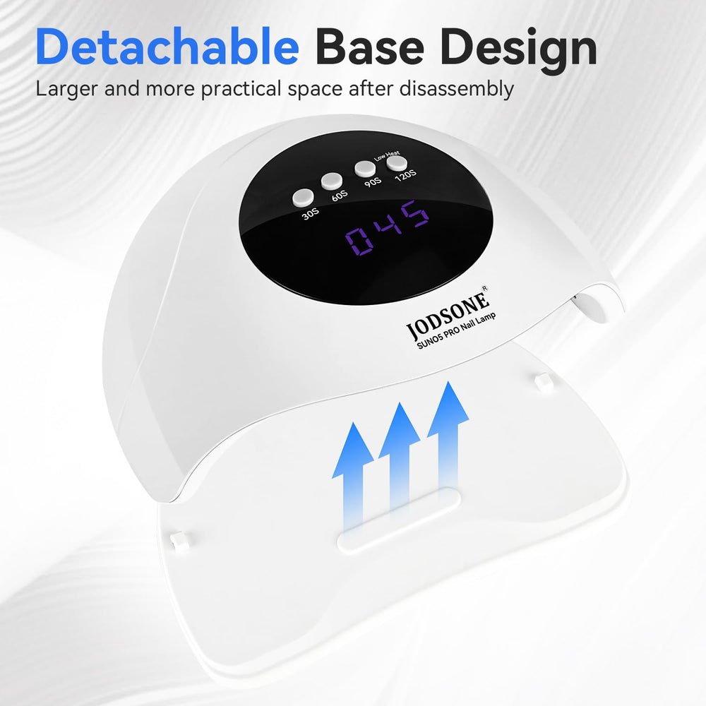Diseño duradero de JODSONE que imita la luz natural para geles.