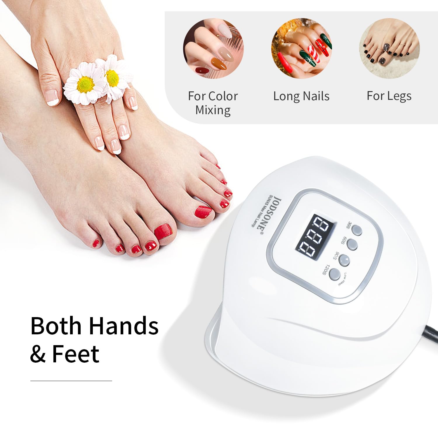 Diseño duradero de lámpara UV-LED JODSONE.