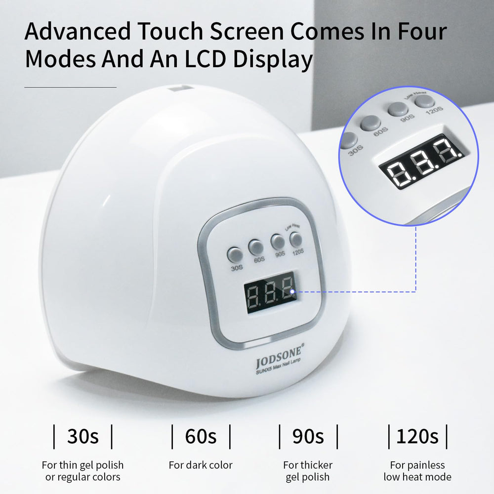 Lámpara JODSONE con sensor automático, fácil de usar.