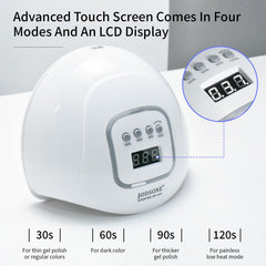 Lámpara JODSONE con sensor automático, fácil de usar.