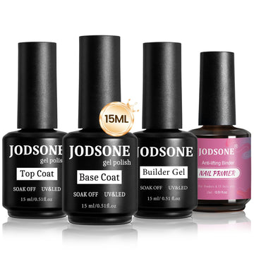 JODSONE nail-primer-15ml improves adhesion for smoother color.