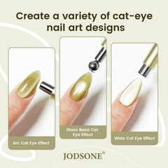 JODSONE ojo-de-gato imán bola 8 mm para efectos variados en casa.