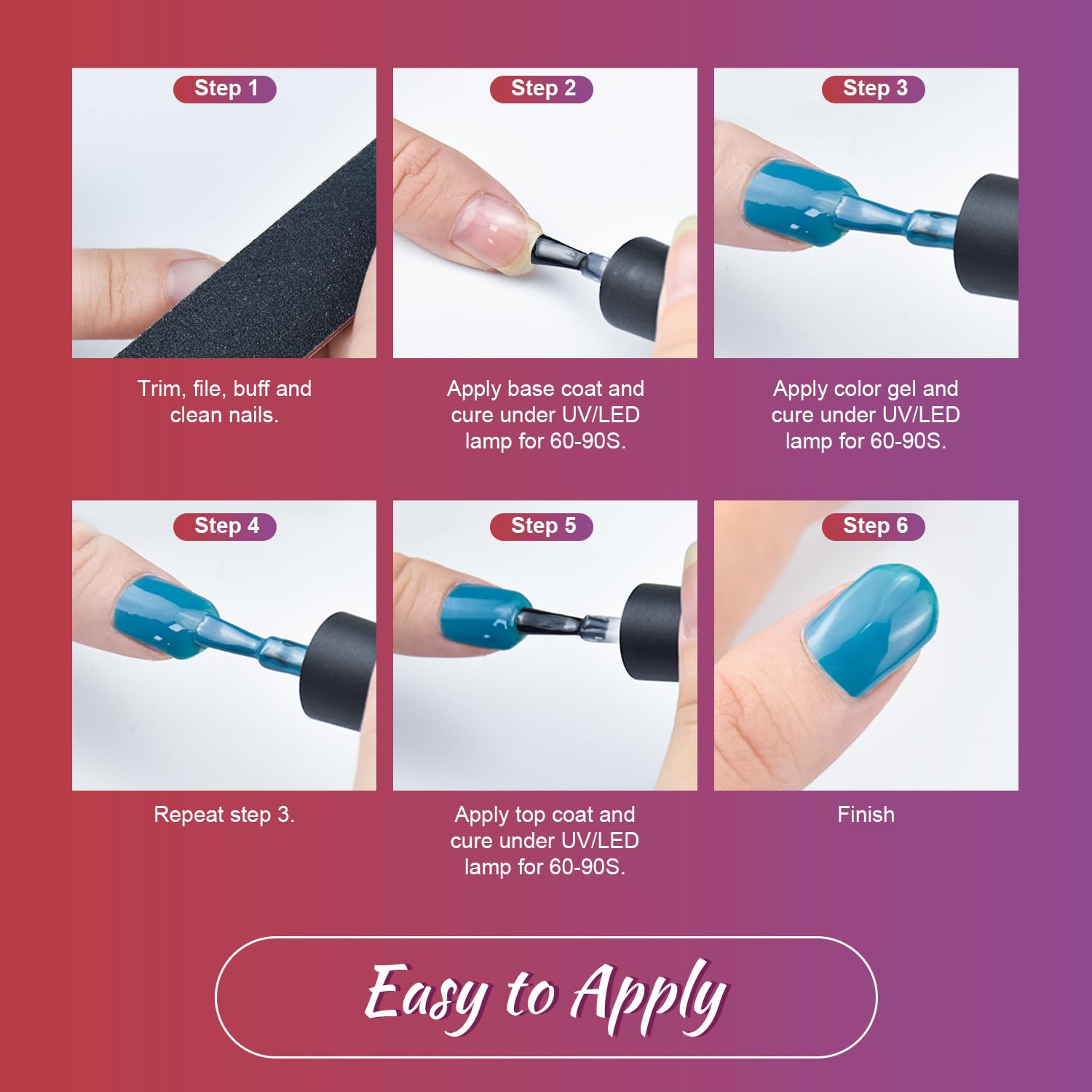 Outils de manucure inclus JODSONE pour une pose complète