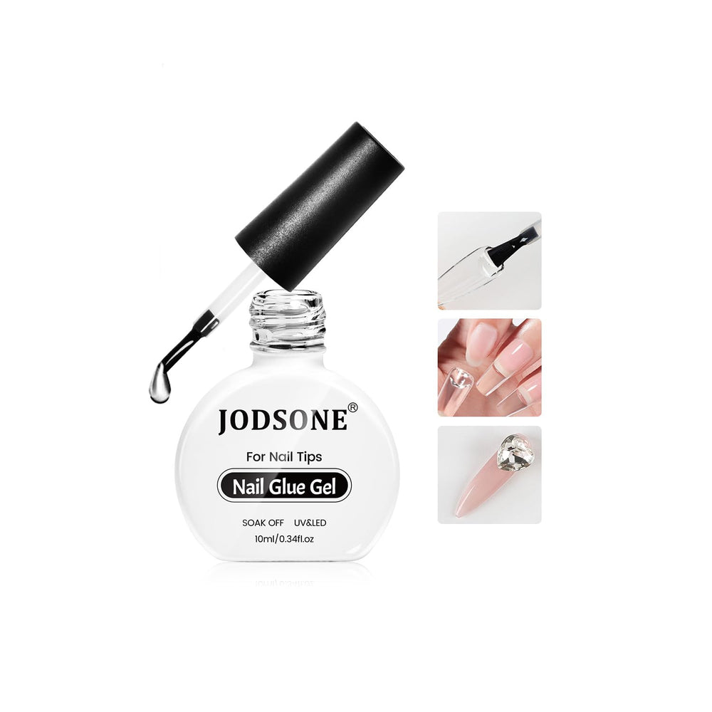 JODSONE gel de uñas 10 ml, pegamento fuerte para extensiones duraderas.