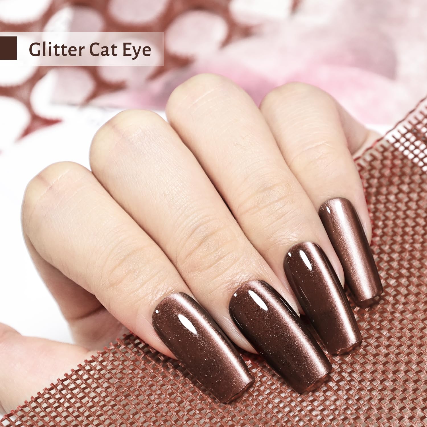 JODSONE primera capa de gel ojo de gato para saturar color.