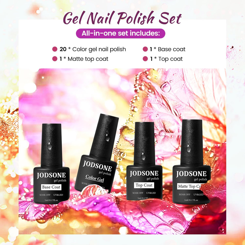 JODSONE idea de regalo para amantes de uñas brillantes
