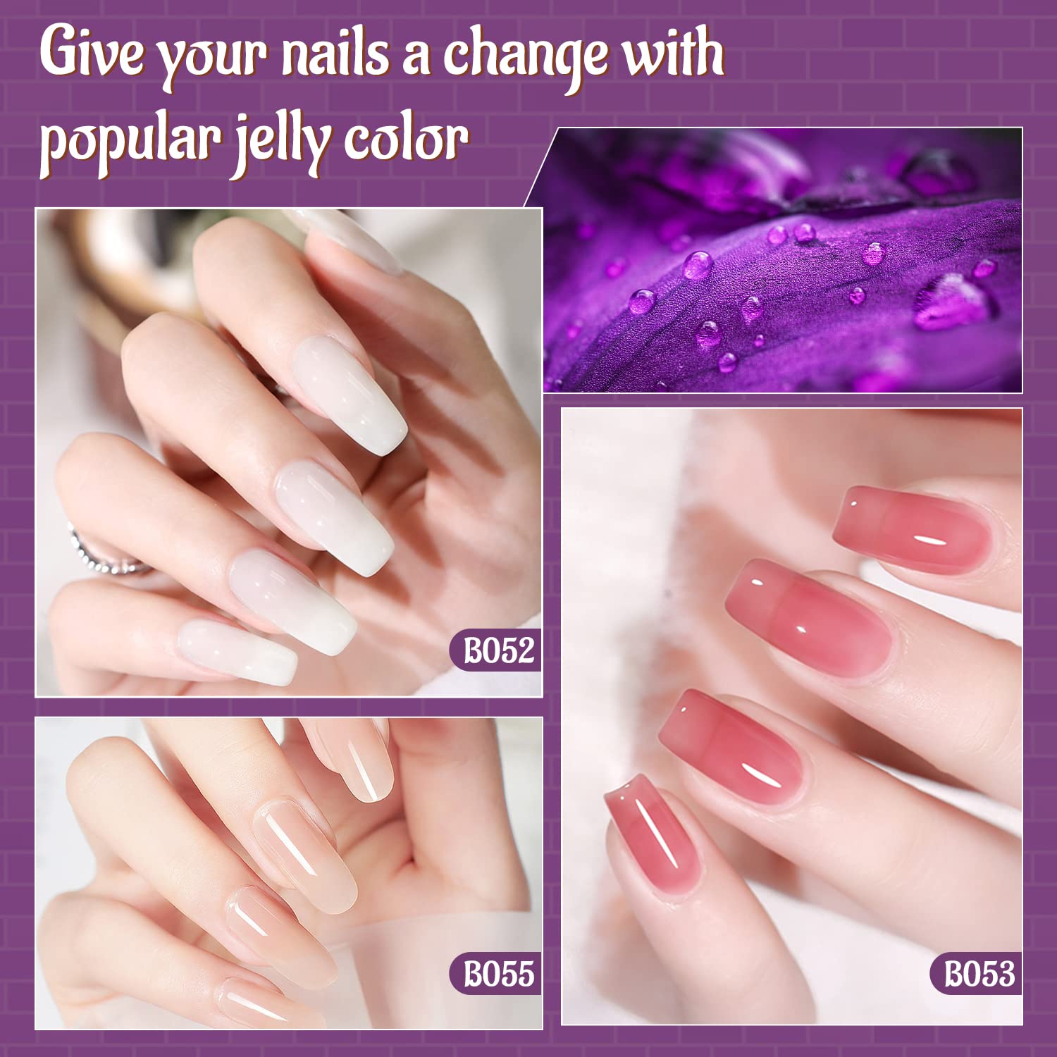 Set de herramientas de manicura JODSONE para aplicación precisa