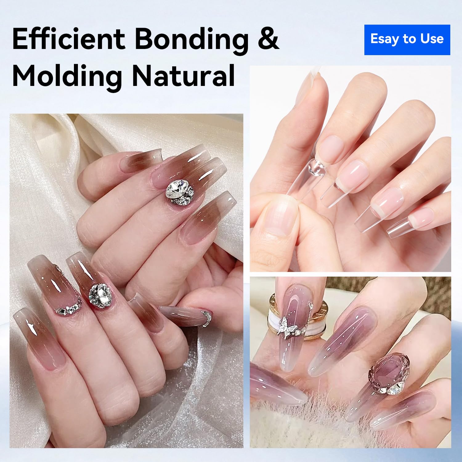 JODSONE uso casero para manicura, ideal para principiantes.