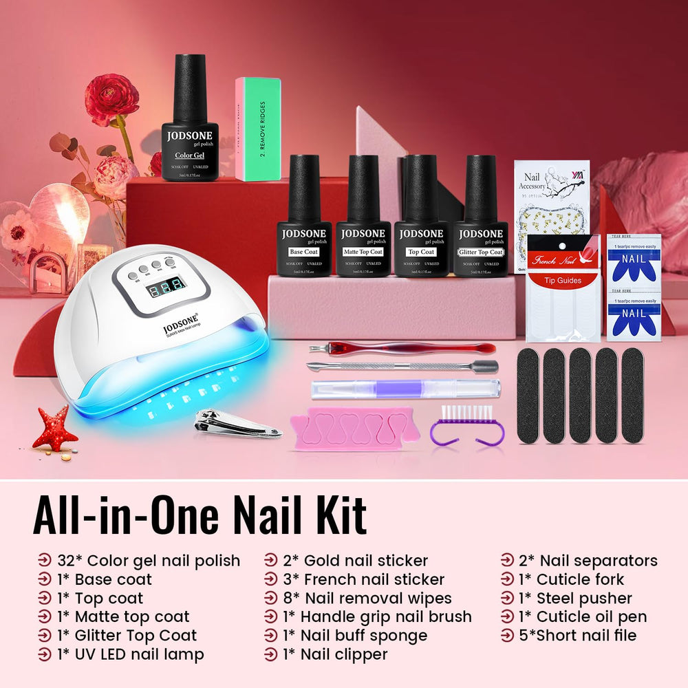 Variedad de colores gel JODSONE para uñas, estilo personalizado