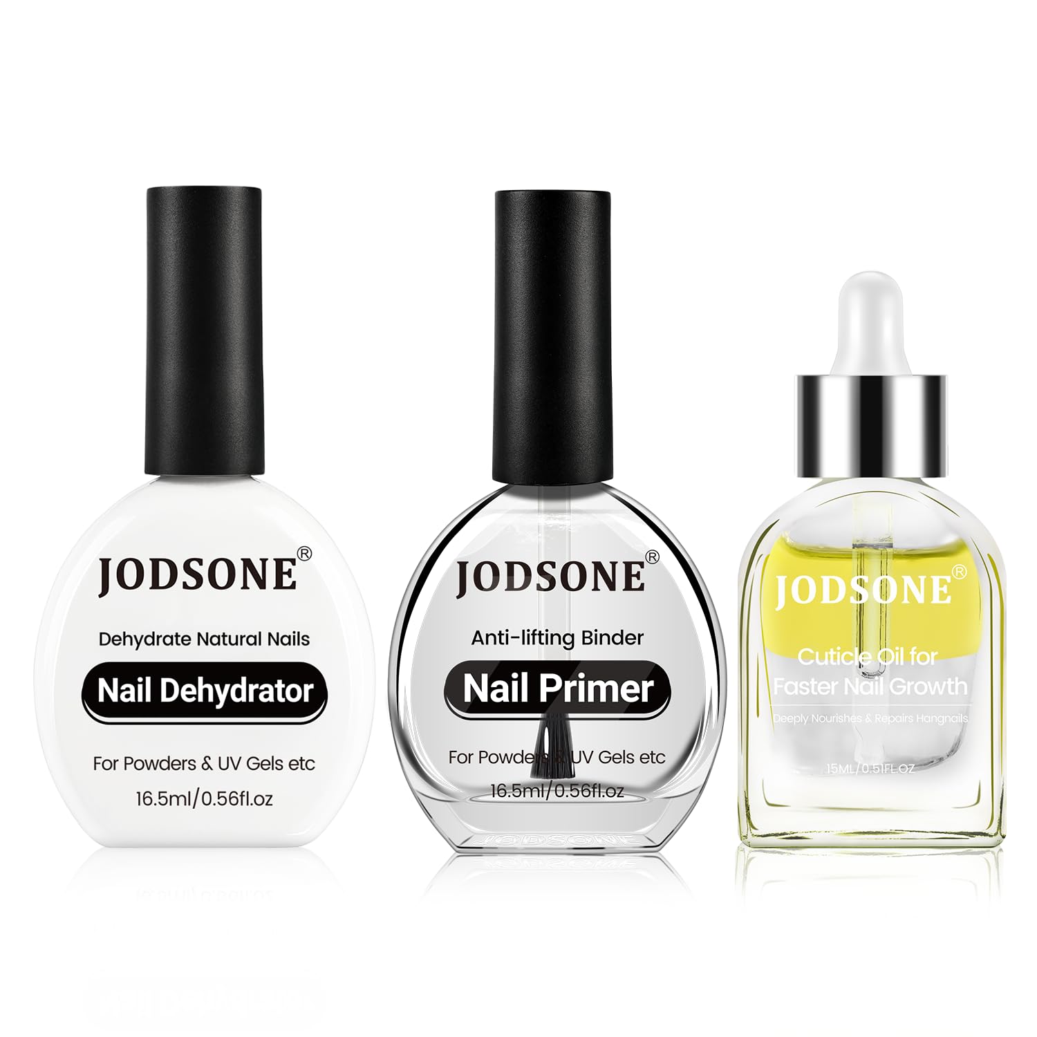 JODSONE deshidratante de uñas mejora adherencia y preparación de la superficie.
