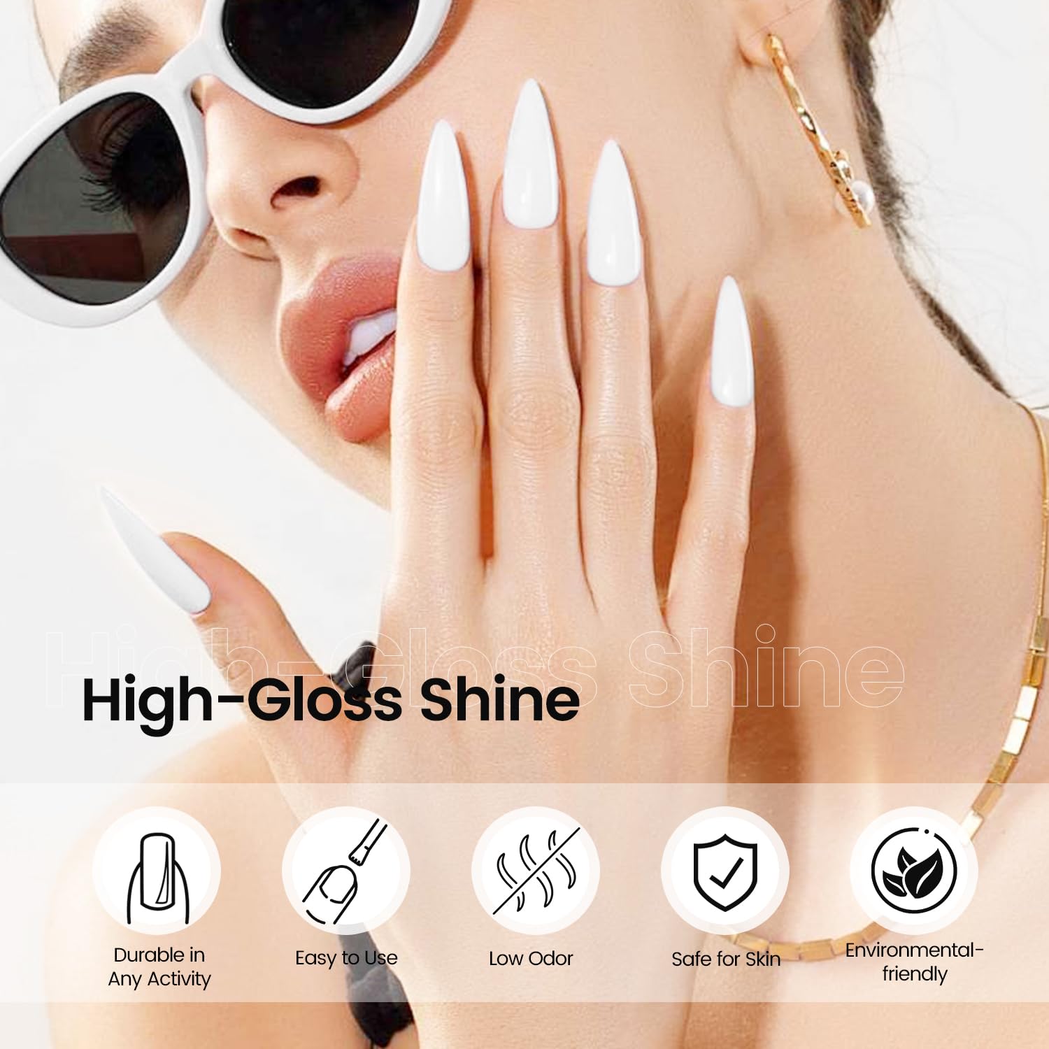 Envase de 10 ml en blanco, diseño minimalista y práctico