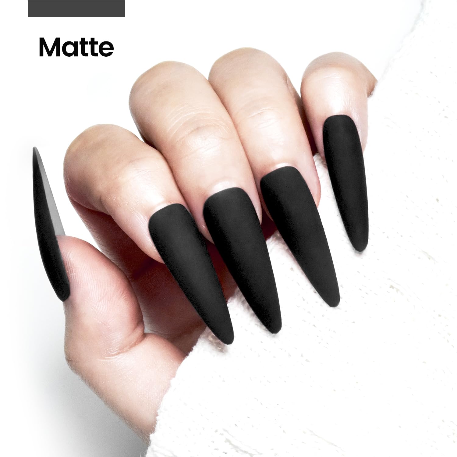 JODSONE esmalte gel negro 10ml para manicura profesional en casa