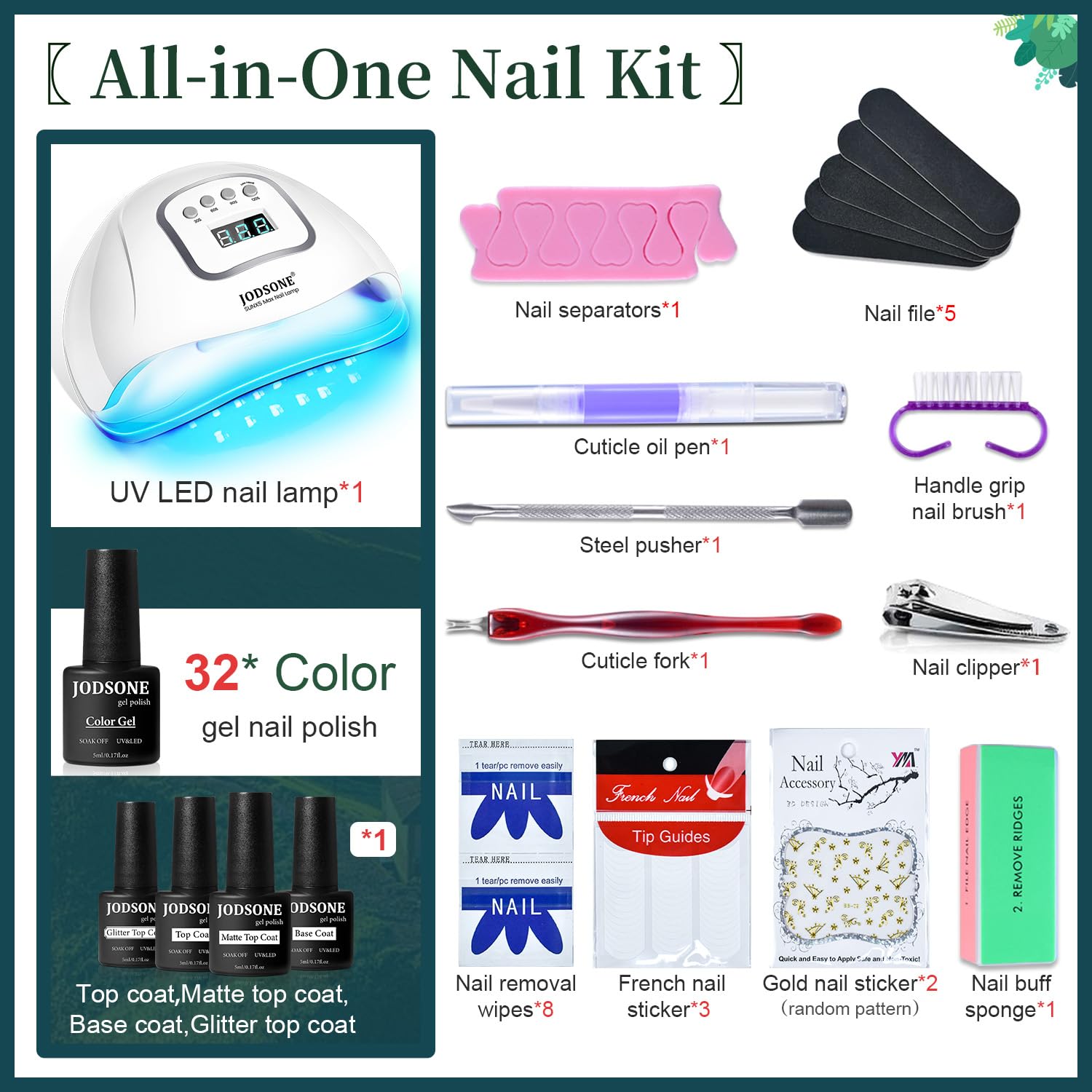 Esmaltes de JODSONE colores clásicos para cualquier ocasión y look.