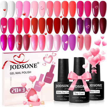 JODSONE glitter gel kit collection for stylish nails and at home DIY creativity