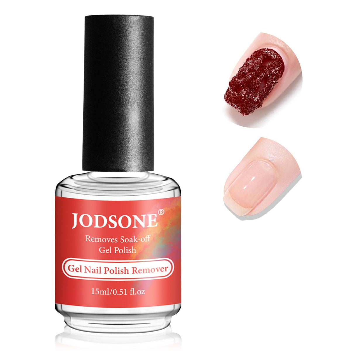 JODSTONE, botella de 15 ml para remover gel de uñas rápidamente