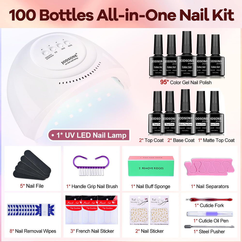 JODSONE-vernis-gel-brillant-et-paillettes, fini brillant avec touches scintillantes.