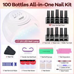 JODSONE-vernis-gel-brillant-et-paillettes, fini brillant avec touches scintillantes.