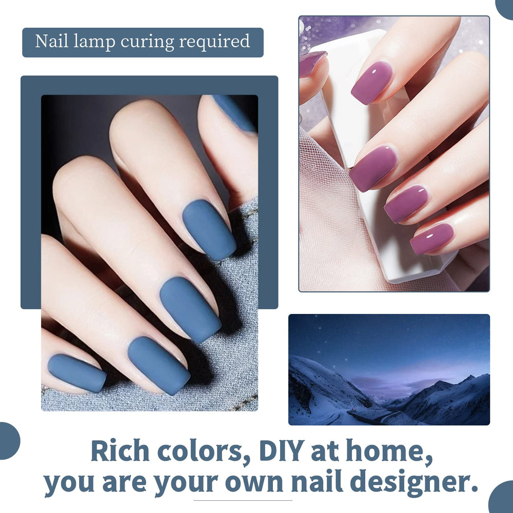 Vernis gel mat et brillant JODSONE pour styles variés