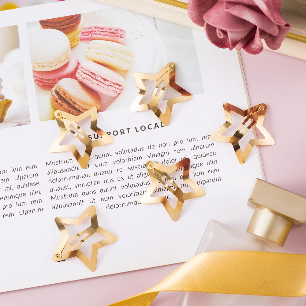 Accesorio para pelo diario y fiestas: Joez Wonderful estrella dorada