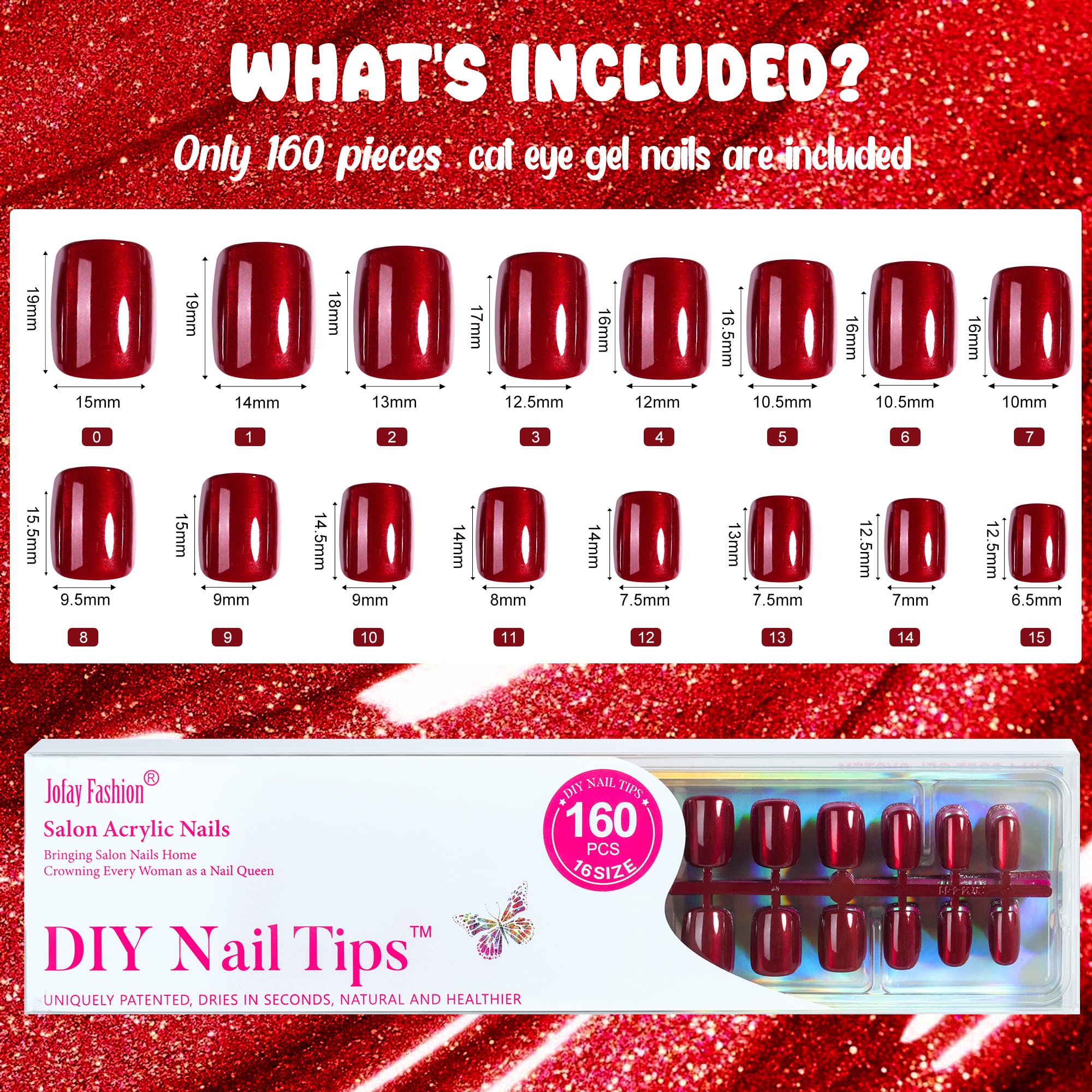 Ongles Jofay Fashion pour usage quotidien rapide et élégant.