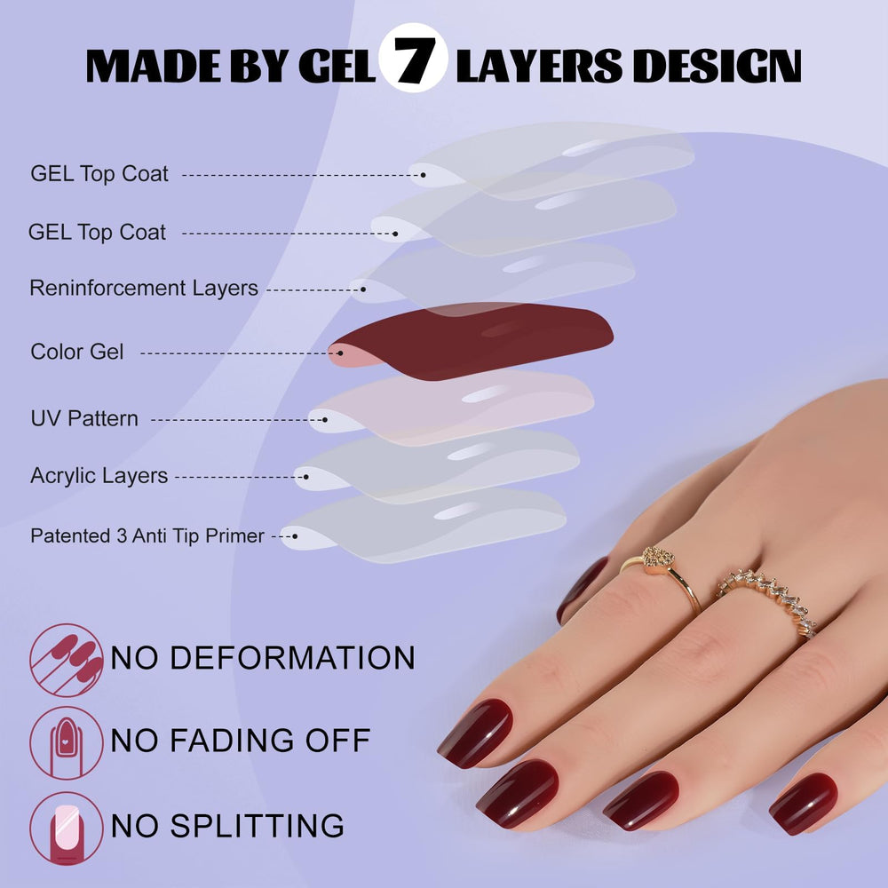 Pegamento gel de 20 unidades para fijar uñas con Jofay Fashion