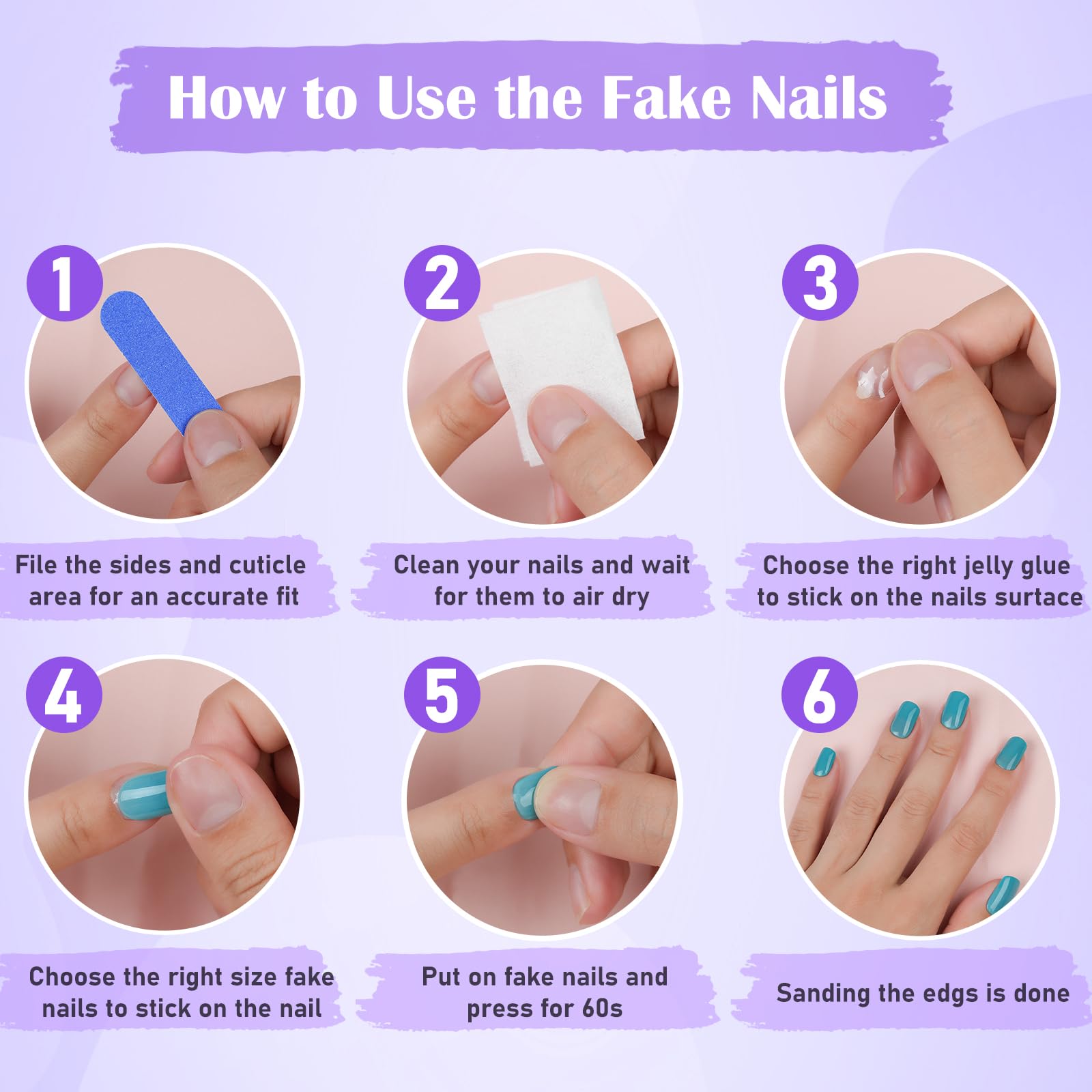 Uñas ombre degradado de Jofay Fashion para un look elegante.