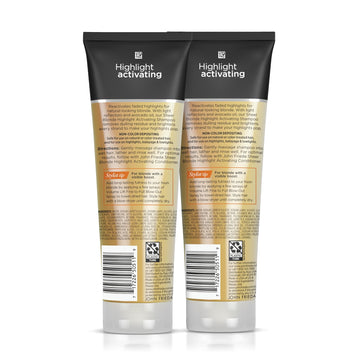 Envase práctico de John Frieda, champú para rubio y reflejos, lista para usar
