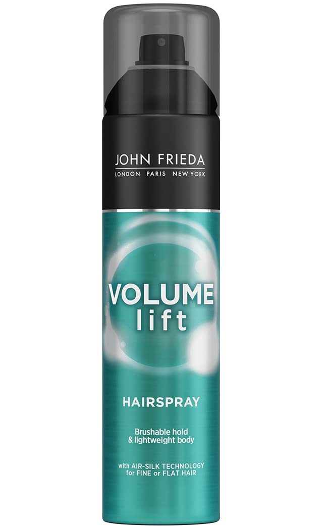 John Frieda Fijador de Volumen Lujoso para un peinado con cuerpo duradero.
