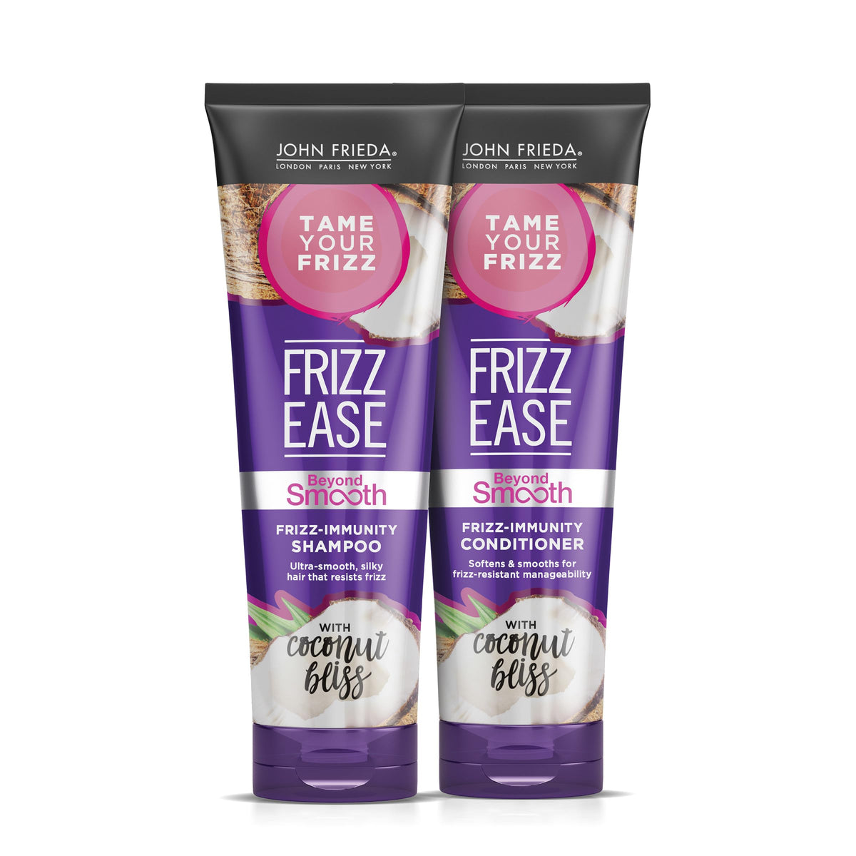 John Frieda Frizz Ease Beyond Smooth Champú: inicio de resistencia contra el frizz en la ducha