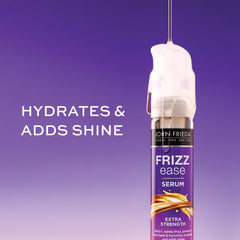 John Frieda Frizz Ease Serum – pompe, application facile et fini léger.