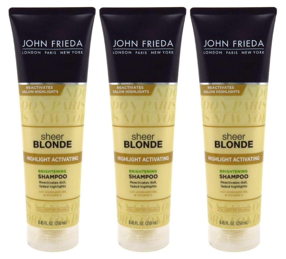 John Frieda shampoo uso diario, espuma cremosa hidratante