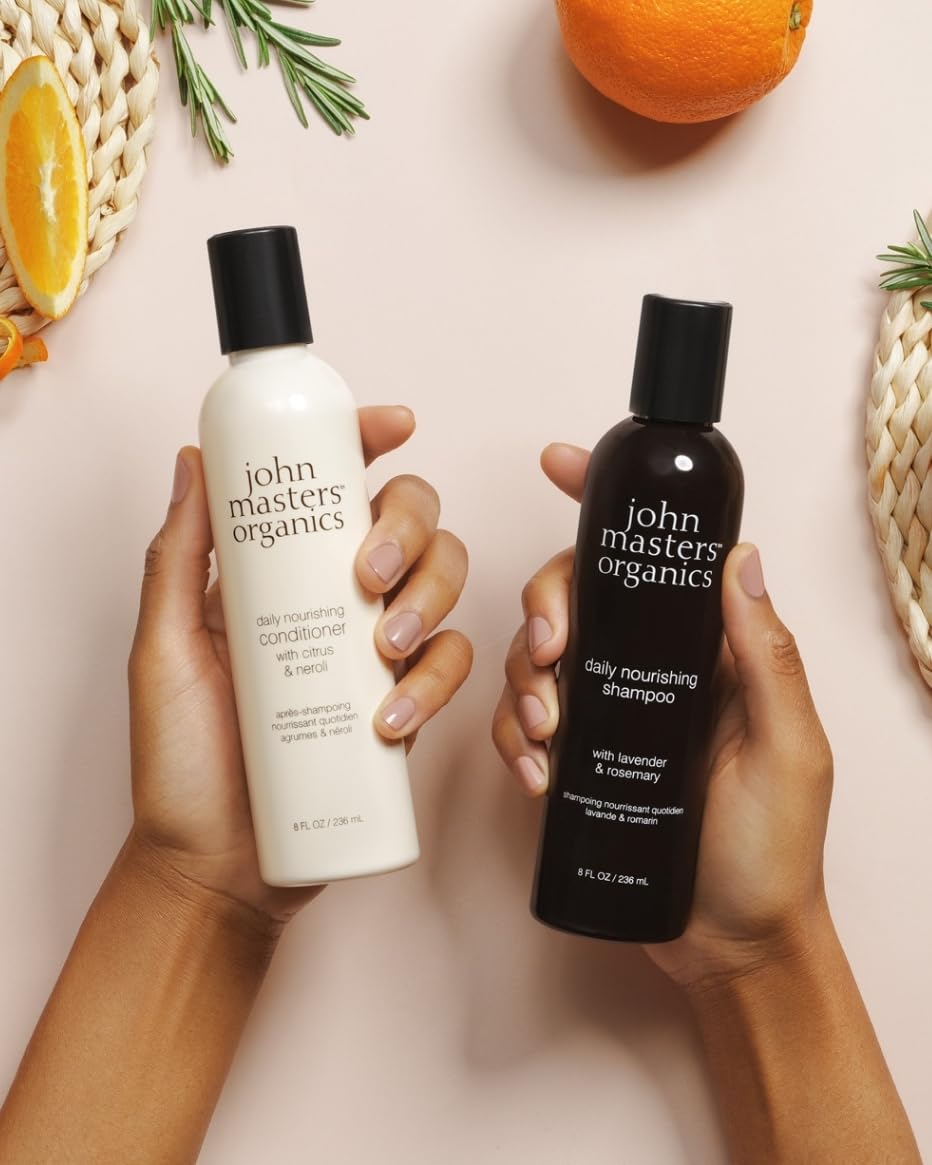 John Masters Organics aceite de romero orgánico purifica y calma el cuero cabelludo