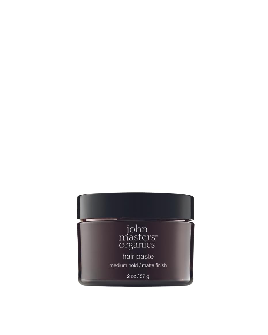 John Masters Organics pasta cabello mate: acabado natural y control ligero.