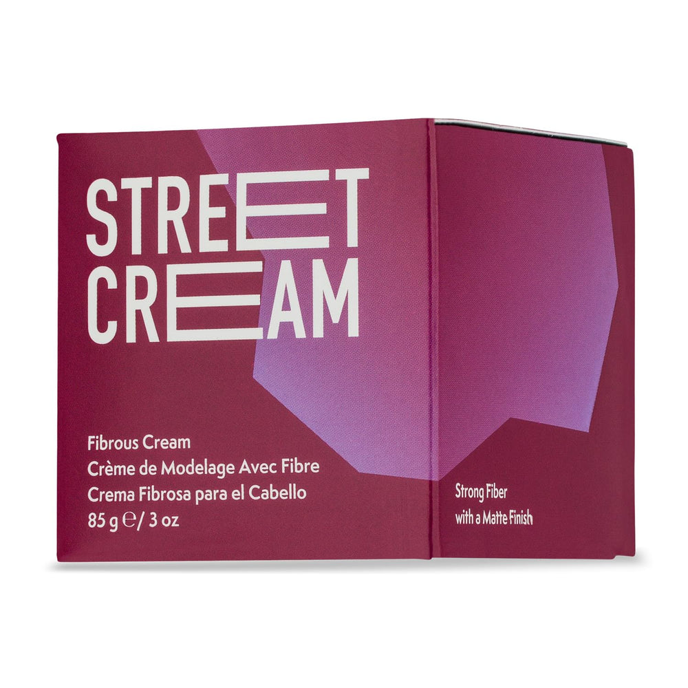 Johnny B. Street Cream bottle demonstrates lightweight hold for added volume.