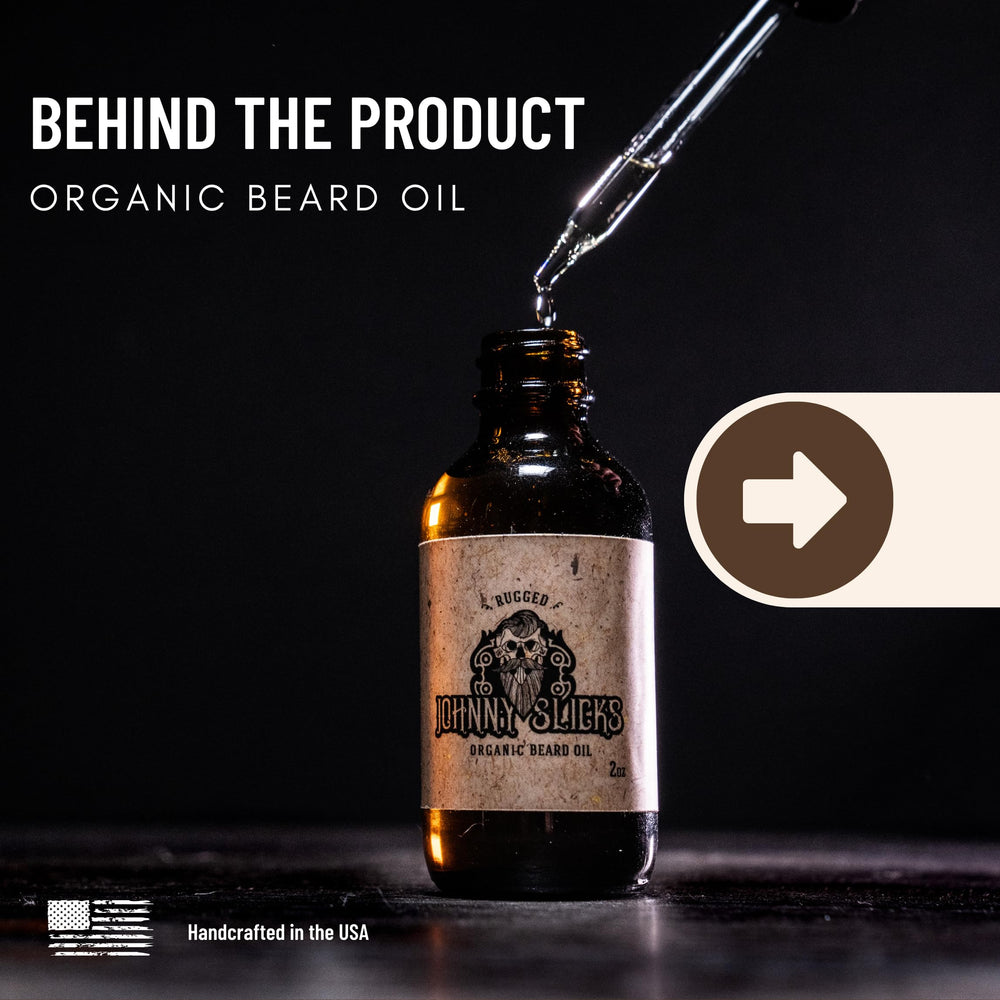 Johnny Slicks Aceite para barba: hecho en EE.UU. por veterano con ingredientes limpios