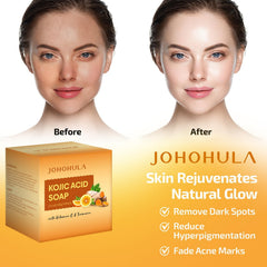 Johohula barra con Curcuma ayuda a mantener hidratación y brillo natural.