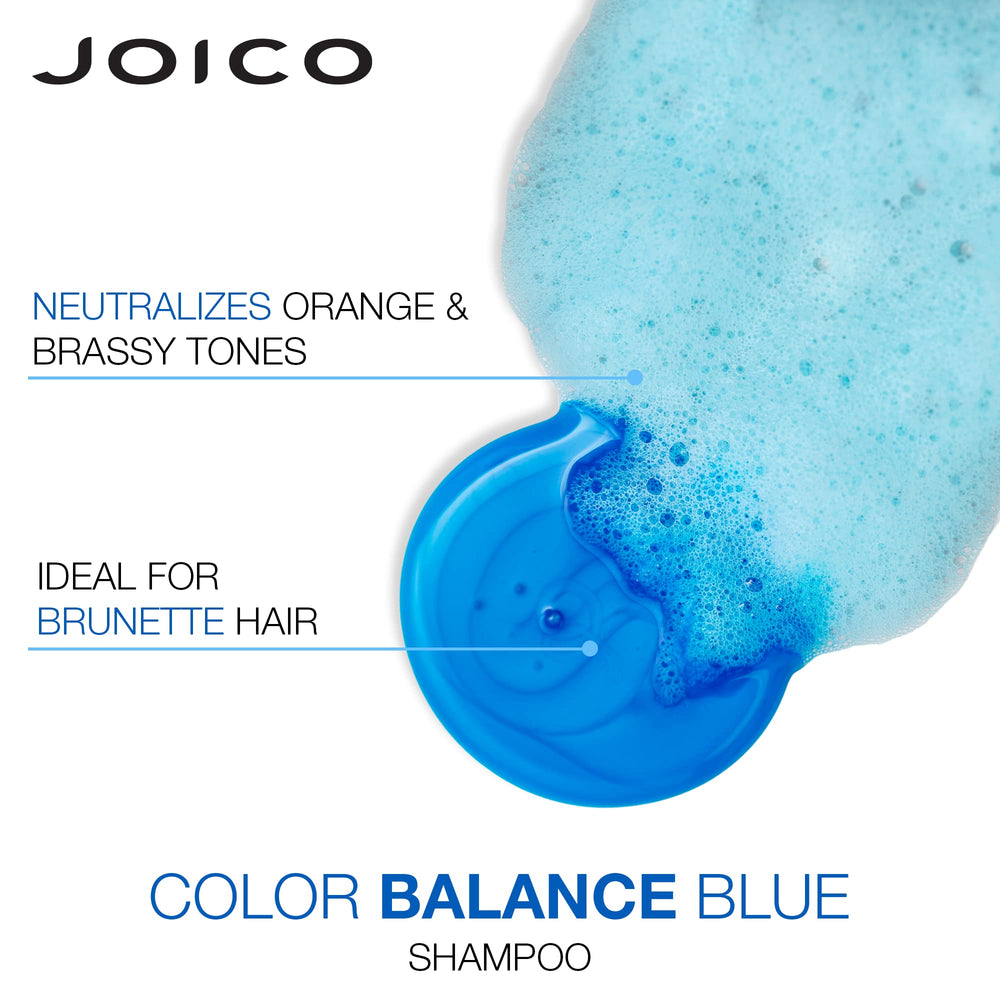 Cabello moreno aclarado luce tono más neutro tras Joico Color Balance