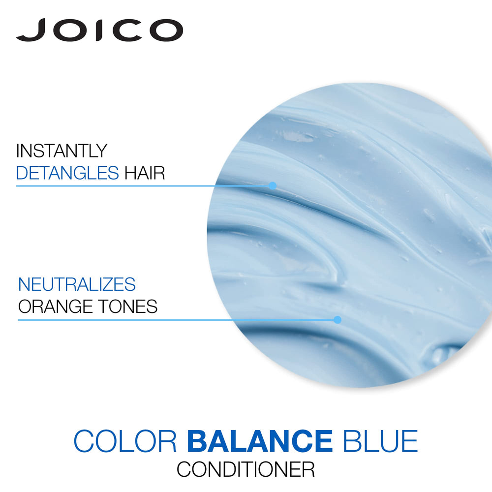 Sin tonos naranjas gracias a Joico Color Balance para cabello tratado químicamente