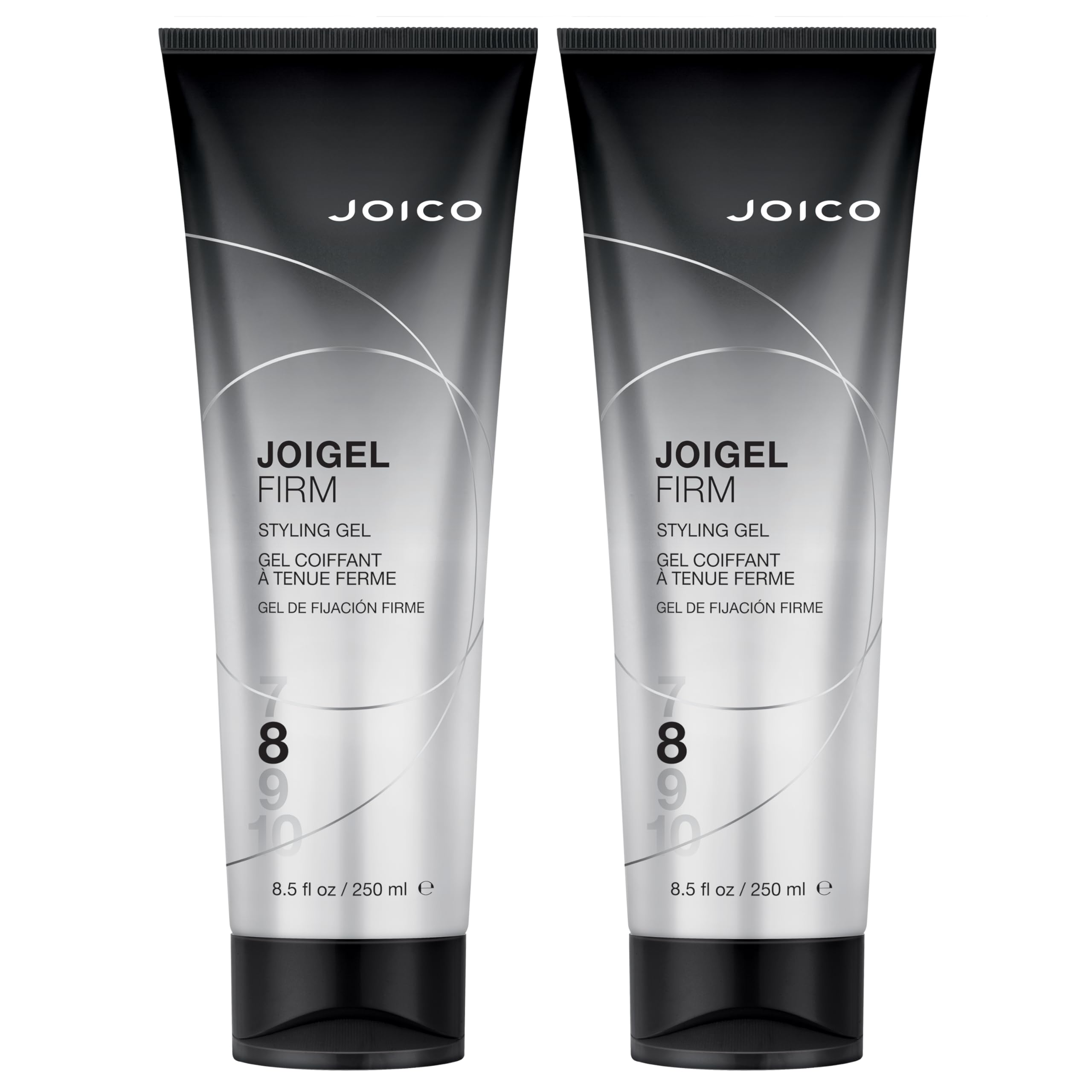 Joico JoiGel gel de peinado firme: dos botellas listas para uso diario.
