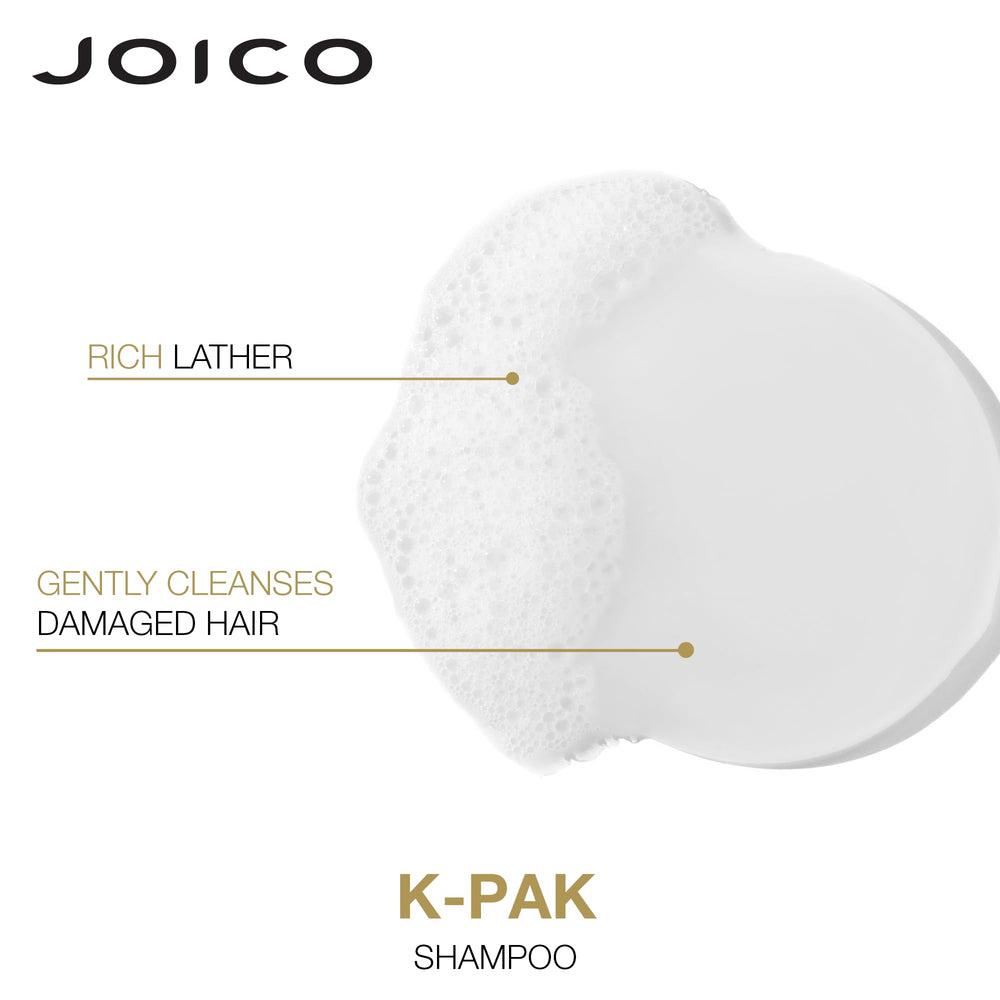 Acondicionador Joico K-PAK, textura suave que desenreda con facilidad.