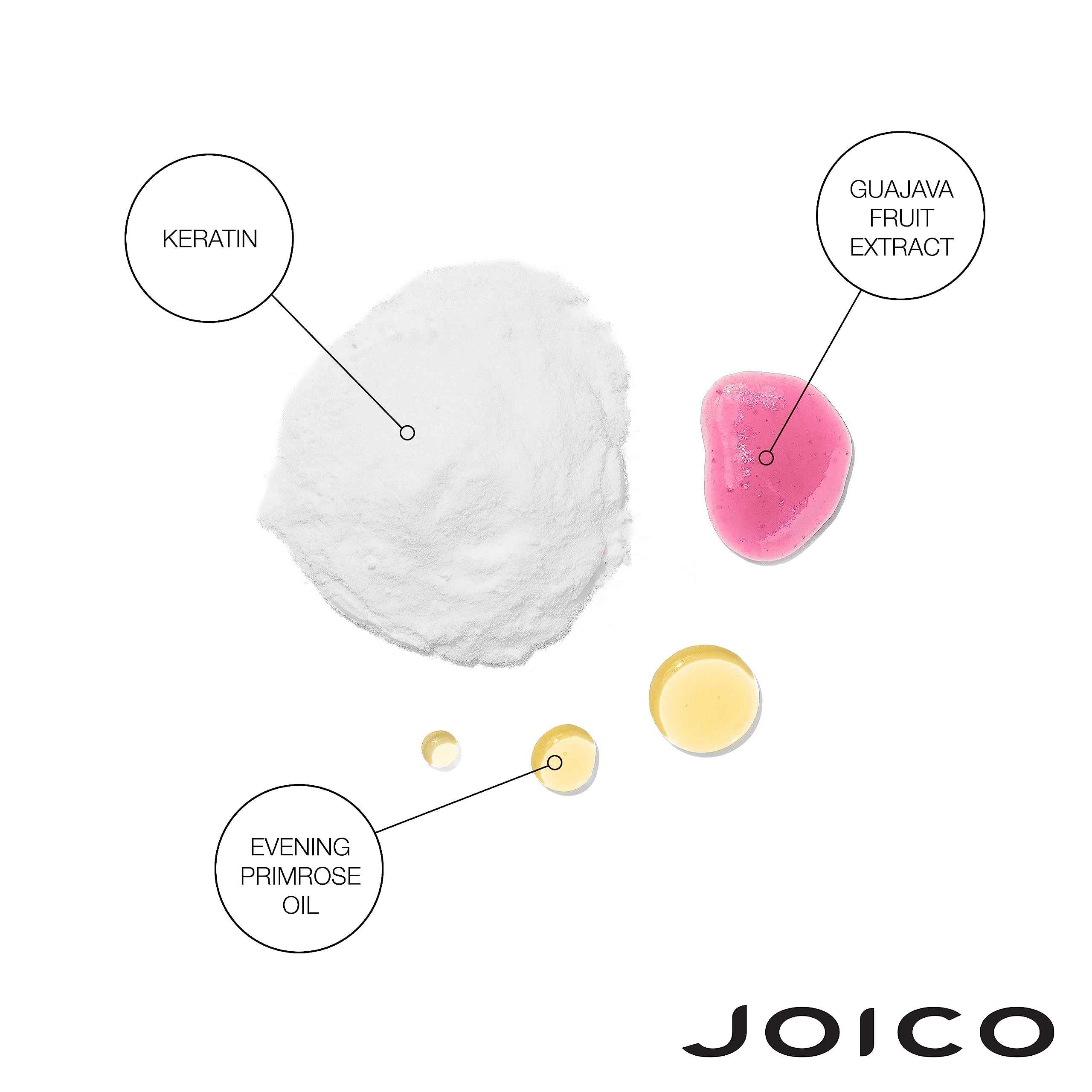 Shampoo Joico K-PAK, espuma cremosa para una limpieza suave.