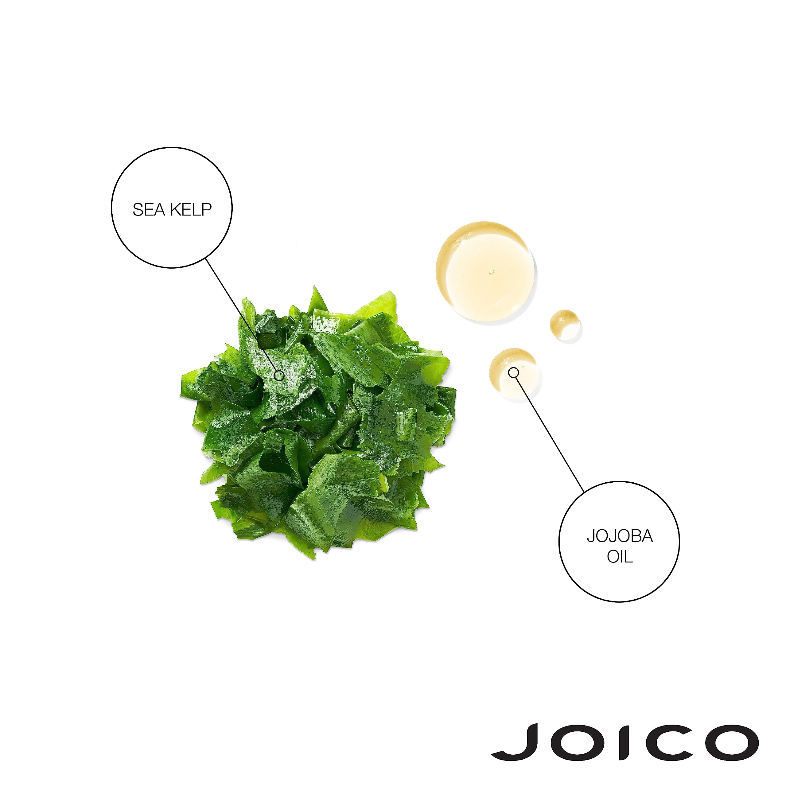 Joico Texture Satinée Cheveux: texture lisse et satinée visibles.